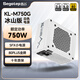 鑫谷（segotep）電源750W SFX小電源金牌昆侖KL-750G冰山版PCIE5.0線全模組白色臺式機 SFX昆侖KL-750W白色