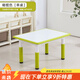 聚優(yōu)范幼兒園桌椅兒童學(xué)習(xí)桌可升降專(zhuān)用書(shū)桌家用可涂鴉書(shū)寫(xiě)玩具畫(huà)畫(huà)桌子 橄欖綠 120X60一桌四椅帶套