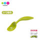 GalaxyBaby香港寶寶訓練學(xué)吃飯勺子嬰兒童餐具彎頭勺輔食碗勺套裝 綠色小勺盒無(wú)