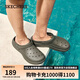 斯凱奇（SKECHERS）洞洞鞋男士夏季透氣外穿泡泡鞋包頭軟底涼拖鞋243250