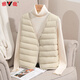 雅鹿羽絨服馬甲女2025秋冬季新款羽絨內膽時(shí)尚保暖輕薄款內搭外穿背心