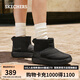 斯凱奇（SKECHERS）面包靴冬靴女鞋百搭雪地靴保暖軟底靴子厚底防滑中筒靴114754
