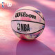 Wilson威爾勝兒童5號籃球NBA扎染系列圖案隨機青少年兒童室內外5號籃球