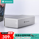 尤達(dá)大師 多盤位硬盤柜3.5英寸磁盤陣列柜USB3.1Gen2全鋁雙盤位硬盤盒SATA3.0串口 銀色PS200RC3適用臺(tái)式機(jī)