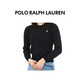 Polo Ralph Lauren拉夫勞倫夏季新款輕奢大童女針織毛衣成人可穿313543047黑色XL