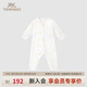 英氏【商場(chǎng)同款】寶寶衣服新生連體衣可愛柔軟爬服親膚透氣A類一等品 星月童夢(mèng)【襟哈款】 90cm