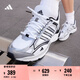 adidas「尋光者」SPIRITAIN 2.0厚底網(wǎng)面老爹鞋阿迪達(dá)斯輕運(yùn)動(dòng)   白色/金屬銀/黑色   42