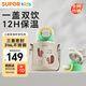 蘇泊爾（SUPOR）兒童保溫杯學(xué)生水杯大寶寶學(xué)飲杯便捷水壺吸管杯背包 KCV50CL20