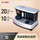 金腳丫擦鞋機(jī)全自動(dòng)感應(yīng)公用商用家用臥式多功能三電機(jī)雙鞋油 銀色
