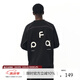 FPA速干7A冰感運(yùn)動(dòng)長(zhǎng)袖國(guó)潮春季寬松圓領(lǐng)潮流情侶款t恤潮牌男裝 黑色 M
