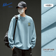 回力（Warrior）長(cháng)袖T恤男純棉2025春季新款內搭青少年吸濕透氣舒適親膚打底衫男 【重磅純棉】-淺藍#HL可愛(ài)蛙 XL