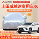 STARFANS車衣全車罩防雨防曬汽車遮陽罩牛津布隔熱防塵防風(fēng)蓋車布四季加厚 適用于豐田威蘭達(dá)專用車衣全車罩 加棉加厚牛津布汽車衣罩外套