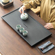 茶藝貴族優(yōu)選素簡(jiǎn)仿烏金石60x30茶盤(pán)整塊家用辦公排水功夫茶臺不含茶具