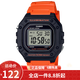 卡西歐（CASIO） 卡西歐(CASIO)小方塊數(shù)顯電子表狂飆安欣同款男防水學生運動手表 W-218H-4B2