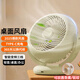 【空氣循環(huán)扇】2025新款桌面風(fēng)扇 落地扇 臺(tái)式靜音小型電風(fēng)扇制冷空調(diào)臥室桌面床頭辦公室 綠色 可用5天丨3檔強(qiáng)風(fēng)丨低噪輕音 5000mAh