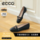 愛步（ECCO）芭蕾舞鞋女 25年倪妮同款時尚百搭瑪麗珍淺口單鞋 舞悅234303 黑色23430301001 38