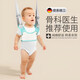 BIBK德國嬰兒學(xué)步帶嬰幼兒學(xué)走路防摔防勒神器兒童一歲bb寶寶牽引繩護 【透氣半身款】綠色 上提+后拉款