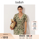 ba&sh bash法式氣質(zhì)v領(lǐng)短袖碎花茶歇連衣裙多色女1E22TAIS VERT S (0)