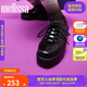 Melissa（梅麗莎）新品春夏新品厚底撞色系帶女士休閑鞋果凍鞋32548 黑色 40