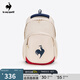 樂卡克（Le coq sportif）法國公雞女款騎行系列秋季運動便攜雙肩背包CA-8648233 原白色/WAS F