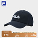 FILA【大滿貫帽】斐樂棒球帽防曬輕量顯臉小健身運動帽遮陽帽鴨舌帽 傳奇藍(lán)-NV XS