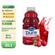 優(yōu)鮮沛 100%純蔓越莓汁946ml 美國進(jìn)口果汁飲料可調雞尾酒飲品含花青素