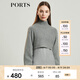 PORTS寶姿女裝 秋冬新品毛衣LL9K439LKF038 灰色 S 4