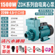 農(nóng)用污水自吸泵220V大流量清水泵抽水機(jī)家用化糞池離心泵ZDK 1.5寸1500W（220V）自吸離心泵
