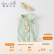 戴維貝拉（DAVE＆BELLA）嬰兒衣服夏裝新生兒抗菌涼感連體衣女寶國風(fēng)漢服