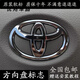 行后適用豐田凱美瑞方向盤(pán)車(chē)標銳志漢蘭達RAV4卡羅拉威 方向盤(pán)標志(原裝)帶工具