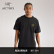 ARC'TERYX始祖鳥 KRAGG COTTON LOGO SS 透氣 男子 棉質(zhì)短袖T恤 24K BLACK/黑色 M