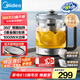 美的（Midea）純鈦養(yǎng)生壺 1.8L全自動大容量煮茶器燒水壺 純鈦茶籃 家用電熱水壺花茶壺 恒溫煮茶壺YS18P305-Ti