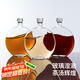 teastone月亮瓶玻璃茶壺耐高溫 冷萃茶壺茶具 酒瓶居家戶外露營500ml
