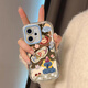 牛殼殼快樂(lè )動(dòng)物園opporeno14手機殼卡通鏡頭全包防摔reno14Pro補妝鏡軟 M266透白鏡面撞色-快樂(lè )動(dòng)物園 OPPOreno14