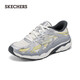 斯凱奇（Skechers）輝月銀翼鞋PRO閃穿女鞋夏新款復古跑步鞋透氣一腳蹬休閑鞋129223