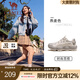 駱駝（CAMEL）王俊凱同款休閑鞋男2025春季厚底網(wǎng)面運(yùn)動(dòng)鞋子情侶款新款透氣鞋 G25S171012B 燕麥色 女款 38