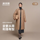 波司登（BOSIDENG）2025新款輕薄90鵝絨服女長(zhǎng)款小香風(fēng)菱格襯衫領(lǐng)保暖外套B250134188 【店長(zhǎng)推薦】慕斯卡其|7C83 S 160/84A 體重約100-110斤