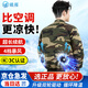 曦雁空調(diào)服男帶風扇的衣服夏季工作服透氣戶外釣魚制冷高溫作業(yè)工程服