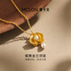 曼卡龍黃金項(xiàng)鏈蝶舞金蘭足金項(xiàng)鏈古法貝珠工藝小眾計(jì)價(jià)禮物 蝶舞金蘭項(xiàng)鏈 6.46g