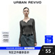 UR2025秋季新款女裝時(shí)尚修身打底外穿純色長(cháng)袖T恤UWB450010 深灰花灰 M