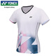 YONEX尤尼克斯羽毛球服比賽訓(xùn)練吸汗透氣女款運(yùn)動(dòng)T恤210095BCR白色L