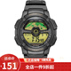 卡西歐（CASIO） 卡西歐(CASIO)運動手表 學(xué)生男表 戶外防水男表數(shù)顯表 黑盤橡膠帶AE-1100W-1B