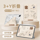 初伴 ipad11保護殼A16芯片air7/6/5/4M3通用11/10.9英寸2025款ipad10保護套亞克力帶筆槽3Y折防摔防彎 毛邊狗狗【3Y折帶筆槽】 iPadAir11/7/6/5/4-通