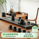 萬(wàn)仟堂（Edenus）陶瓷功夫茶具高檔禮盒套裝 漢風(fēng)相 整套茶壺茶海茶杯 黑鐵釉