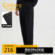 卡賓特殊腰頭松緊帶設(shè)計(jì)休閑褲25春夏結(jié)構(gòu)設(shè)計(jì) 煤黑色01 50/175/L 