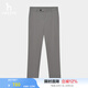 哈吉斯（HAZZYS）男裝 夏款男褲子通勤長(zhǎng)褲彈力運(yùn)動(dòng)休閑褲男ATDZP0BBX92 淺灰色LE 33 （175/80A）