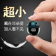 SR  適用sony索尼隱形微型藍牙耳機無(wú)線(xiàn)睡眠入耳式迷你不閃燈上班看不到降噪睡覺(jué)隔音助眠耳塞小耳洞 豪華黑【進(jìn)口5.3芯-千元級空間HiFi音效】