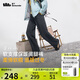 蕉下（beneunder）寬松闊腿褲子女士休閑長(zhǎng)褲加絨24秋冬新 高彈保暖