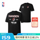 NBA楊瀚森球衣籃球服波特蘭開(kāi)拓者男女同款紀(jì)念T恤短袖上衣t恤 黑色(楊瀚森) 2XL