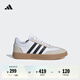 adidas「T頭鞋」GRADAS休閑網(wǎng)球文化板鞋男女阿迪達(dá)斯官方輕運(yùn)動(dòng) 白色/卡其色/黑色 36